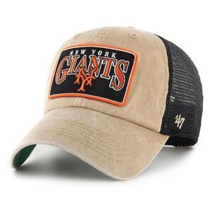 New York Giants 47 Brand Cooperstown Khaki Dial Mesh Snapback Hat, Ball Cap NWT